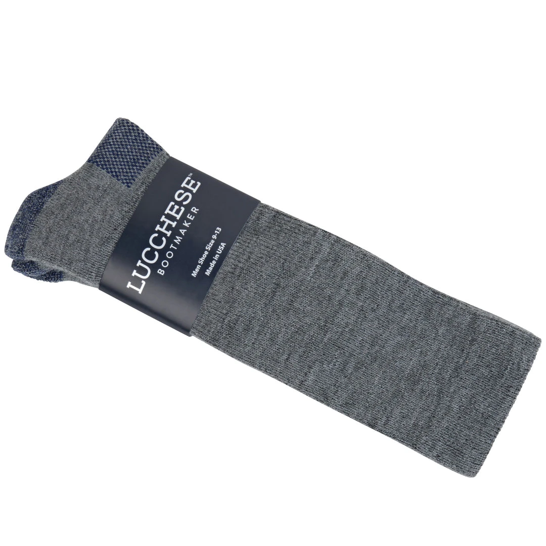 Lucchese-inc Socks Wool :: Grey Lucchese-inc Socks Wool :: Grey