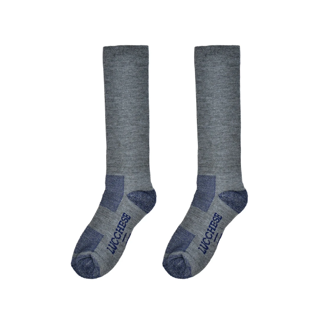 Lucchese-inc Socks Wool :: Grey Lucchese-inc Socks Wool :: Grey
