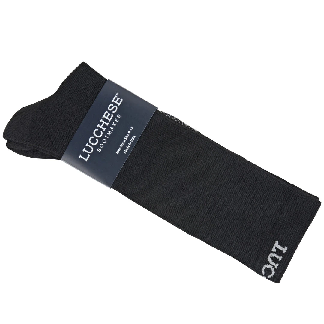 Lucchese-inc Socks Multi-Blend :: Black Lucchese-inc Socks Multi-Blend :: Black