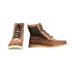 Lucchese-inc Men Lace Up Range Boot :: Tan + Brown