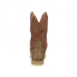 Lucchesse-inc Suede Pull On Range Boot :: Olive Boots