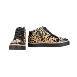 Lucchesse-inc SHOES After Ride Low Top Sneaker :: Leopard