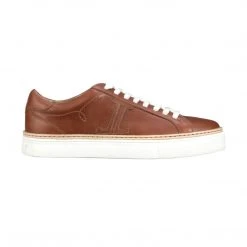 Lucchesse-inc SHOES Double L Lace Up Sneaker :: Whiskey