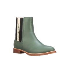 Lucchese-inc All-Weather Ladies Garden Boot :: Military Green + Black