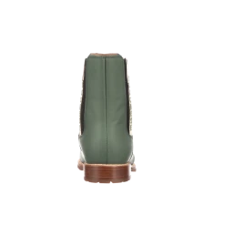 Lucchese-inc All-Weather Ladies Garden Boot :: Military Green + Black