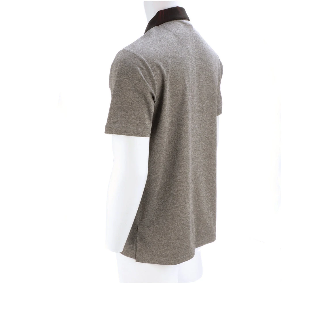 Lucchese-inc Mirrored L Polo :: Heather Charcoal Lucchese-inc Mirrored L Polo :: Heather Charcoal