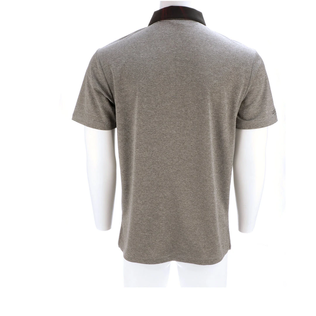 Lucchese-inc Mirrored L Polo :: Heather Charcoal Lucchese-inc Mirrored L Polo :: Heather Charcoal