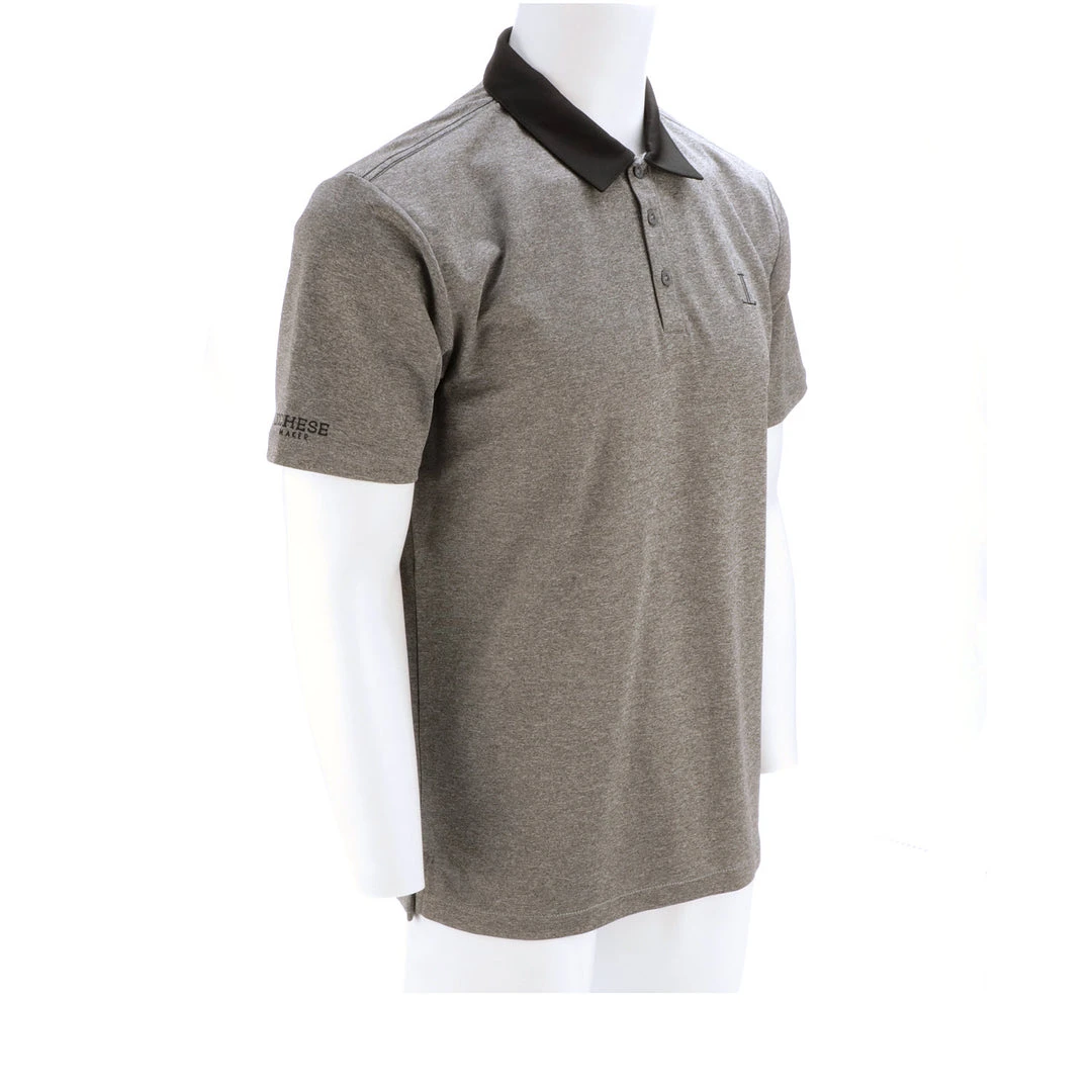Lucchese-inc Mirrored L Polo :: Heather Charcoal Lucchese-inc Mirrored L Polo :: Heather Charcoal