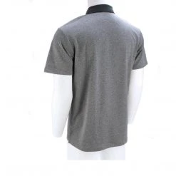 Lucchese-inc APPAREL Mirrored L Polo :: Heather Navy