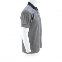 Lucchese-inc APPAREL Mirrored L Polo :: Heather Navy