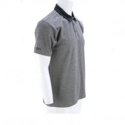 Lucchese-inc APPAREL Mirrored L Polo :: Heather Navy