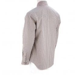 Lucchese-inc San Antonio :: White/Blue/Brown Small Check