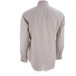 Lucchese-inc San Antonio :: White/Blue/Brown Small Check