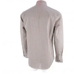 Lucchese-inc San Antonio :: White/Blue/Brown Small Check