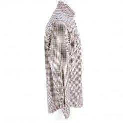 Lucchese-inc San Antonio :: White/Blue/Brown Small Check