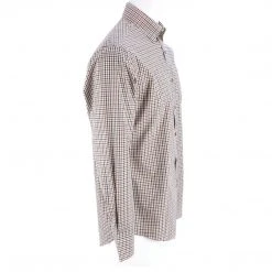 Lucchese-inc San Antonio :: White/Blue/Brown Small Check