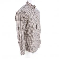 Lucchese-inc San Antonio :: White/Blue/Brown Small Check