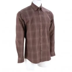 Lucchese-inc APPAREL San Antonio :: Brown Mini Check