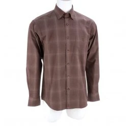 Lucchese-inc APPAREL San Antonio :: Brown Mini Check