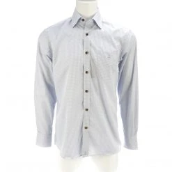 Lucchesse-inc San Antonio :: Lt Bl/Bn Bordered Tattersall