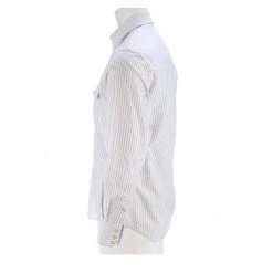 Lucchese-inc APPAREL El Paso :: White/Blue Stripe