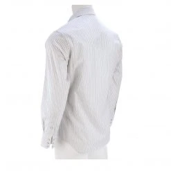 Lucchese-inc APPAREL El Paso :: White/Blue Stripe