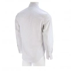 Lucchese-inc APPAREL El Paso :: White/Blue Stripe