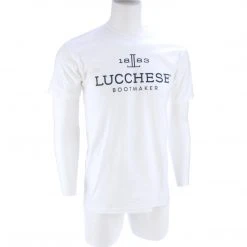 Lucchese-inc APPAREL Lucchese Logo T-Shirt :: White