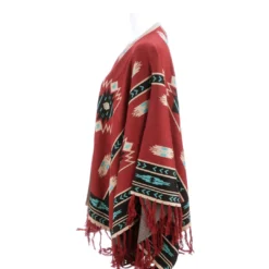 Deals 😉 Lucchesse-inc APPAREL Alpaca Fleece Poncho :: Red 🛒 4 Lucchesse-inc APPAREL Alpaca Fleece Poncho :: Red