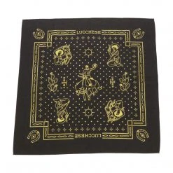Lucchese-inc Western Bandana :: Black