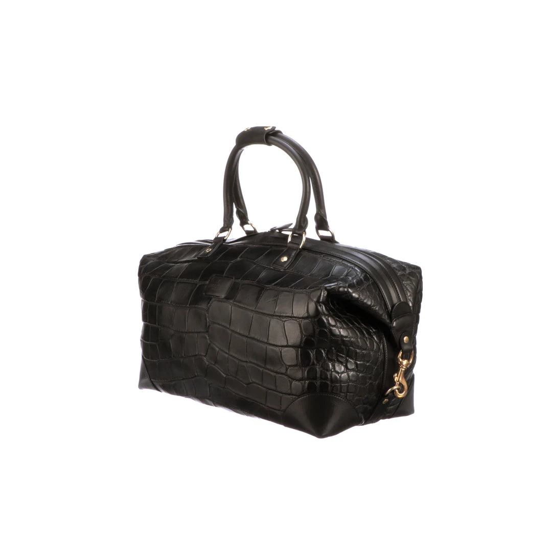 Lucchese-inc Giant Gator Duffel - Small :: Black Duffels Lucchese-inc Giant Gator Duffel - Small :: Black Duffels