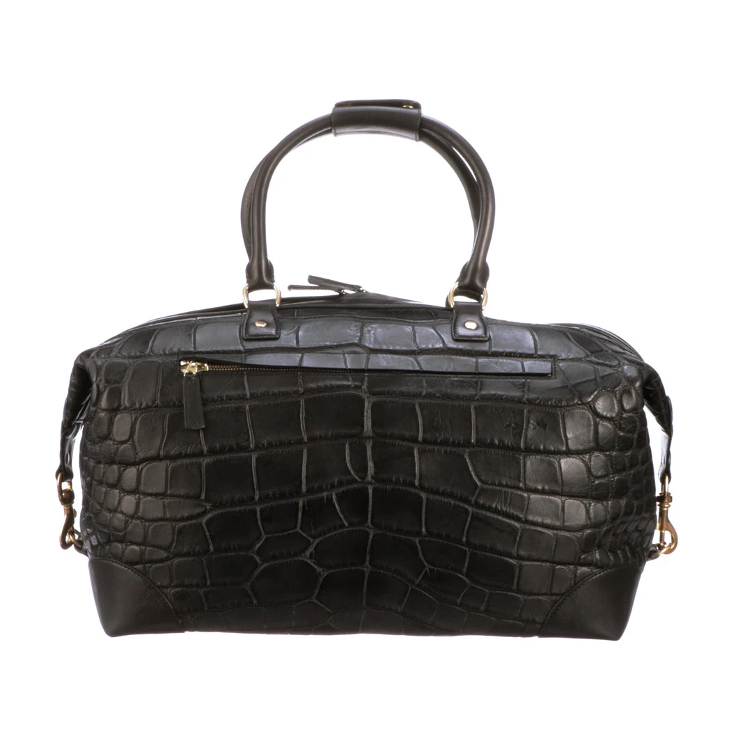 Lucchese-inc Giant Gator Duffel - Small :: Black Duffels Lucchese-inc Giant Gator Duffel - Small :: Black Duffels