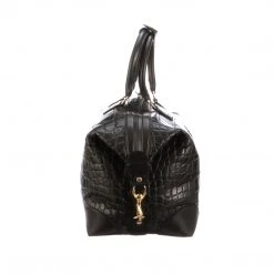 Wholesale π₯° Lucchese-inc Giant Gator Duffel - Small :: Black Duffels π 6 Lucchese-inc Giant Gator Duffel - Small :: Black Duffels