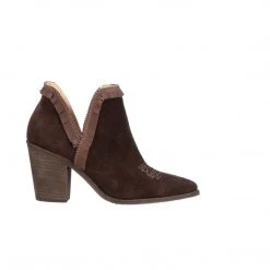 Lucchesse-inc Alma Suede :: Chocolate BOOTS