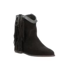Best reviews of 💯 Lucchesse-inc Martina Fringe :: Black 🥾 BOOTS 🎉 5 Lucchesse-inc Martina Fringe :: Black BOOTS