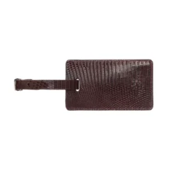 Lucchese-inc Exotic Luggage Tag :: Burgundy Luggage Tags