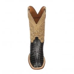 Lucchese-inc Haan :: Black + Pearl Bone