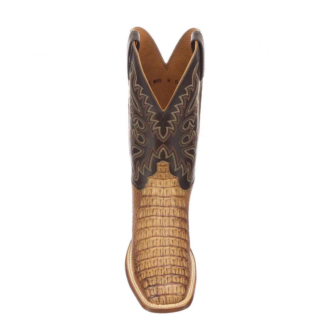 Lucchese-inc Men Fisher :: Tan + Chocolate Lucchese-inc Men Fisher :: Tan + Chocolate