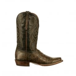 Lucchese-inc Roy :: Tan + Cognac Boots