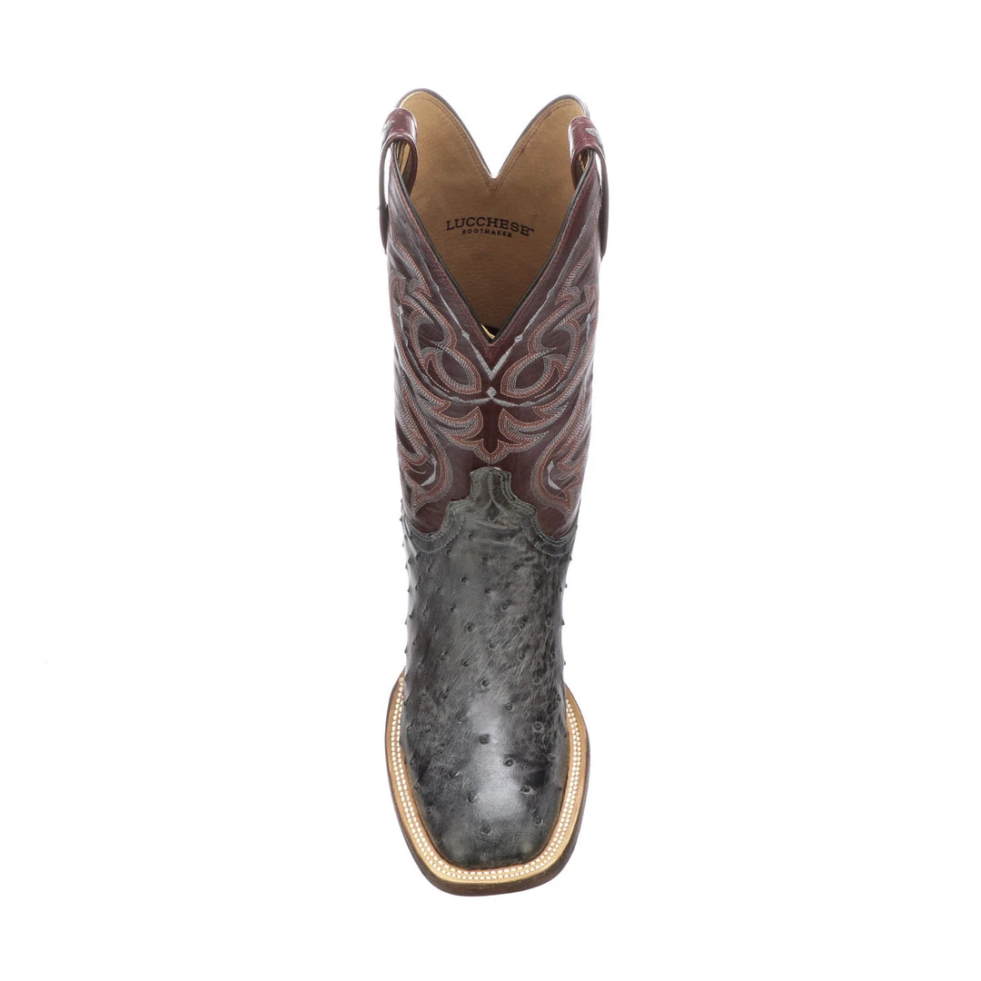 Lucchese-inc Boots Harris :: Anthracite Grey + Black Cherry Lucchese-inc Boots Harris :: Anthracite Grey + Black Cherry
