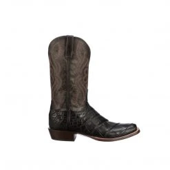 Lucchese-inc Roy :: Black + Anthracite Grey
