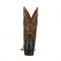 Lucchese-inc Cliff :: Navy + Chocolate