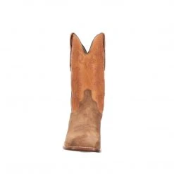 Lucchesse-inc Tulip Suede :: Tan Boots