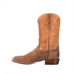 Lucchesse-inc Tulip Suede :: Tan Boots