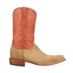 Lucchesse-inc Martin Suede :: Olive Boots