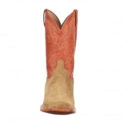 Lucchesse-inc Martin Suede :: Olive Boots