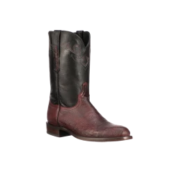 Lucchesse-inc Sunset Exotic :: Black Cherry Boots