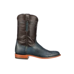 Lucchesse-inc Sunset Exotic :: Navy Boots