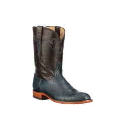 Discount ๐ Lucchesse-inc Sunset Exotic :: Navy ๐ฅพ Boots ๐ 8 Lucchesse-inc Sunset Exotic :: Navy Boots