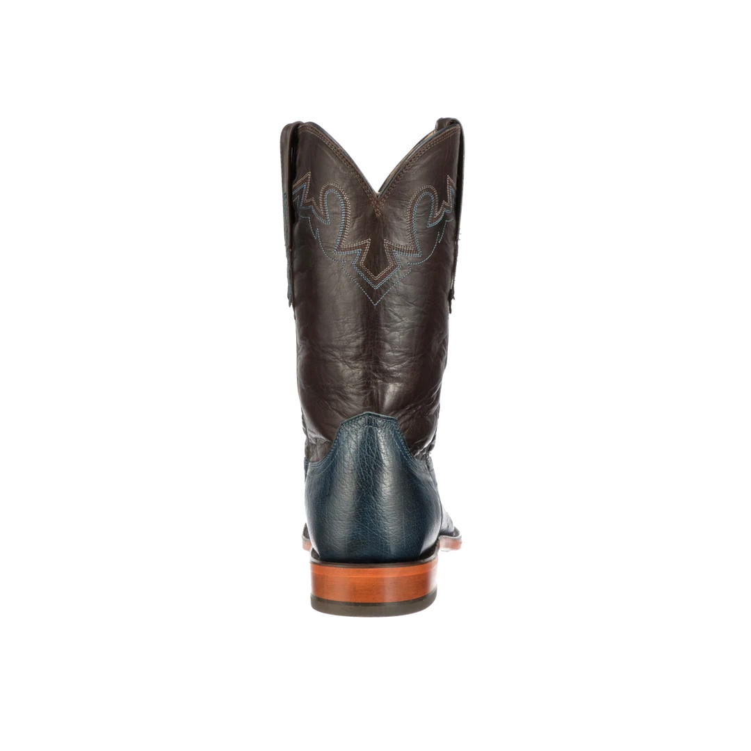 Lucchesse-inc Sunset Exotic :: Navy Boots Lucchesse-inc Sunset Exotic :: Navy Boots